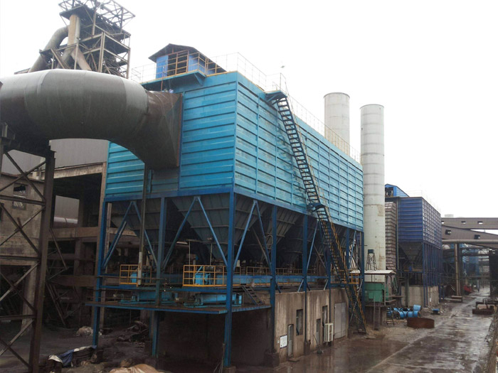 鋼鐵廠(chǎng)燒結(jié)機(jī)除塵器